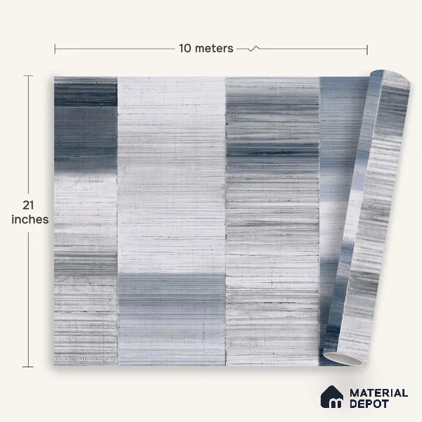 1339 | 10 Meter x 21 Inches Patterned Look Wallpaper - 57.41 Sq. Ft. | Minimum 15% wastage during installation