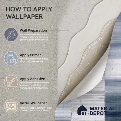 1339 | 10 Meter x 21 Inches Patterned Look Wallpaper - 57.41 Sq. Ft. | Minimum 15% wastage during installation