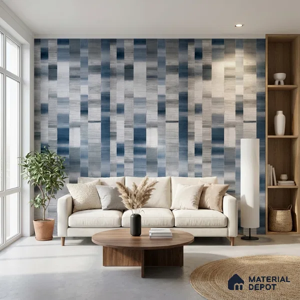 1339 | 10 Meter x 21 Inches Patterned Look Wallpaper - 57.41 Sq. Ft. | Minimum 15% wastage during installation