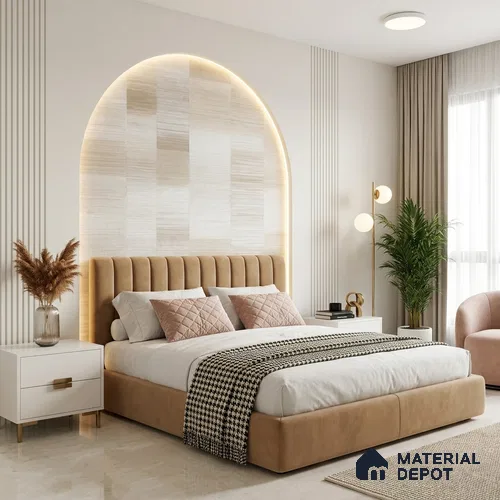 1340 | Warm Beige Pixel Block Weave Patterned Wallpaper - 10 Meter x 21 Inches, 57.41 Sq. Ft. (Min. 15% Wastage)