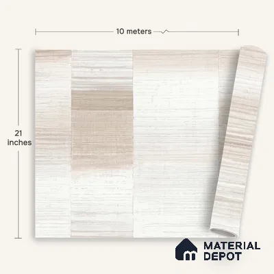 1340 | 10 Meter x 21 Inches Patterned Look Wallpaper - 57.41 Sq. Ft. | Minimum 15% wastage during installation