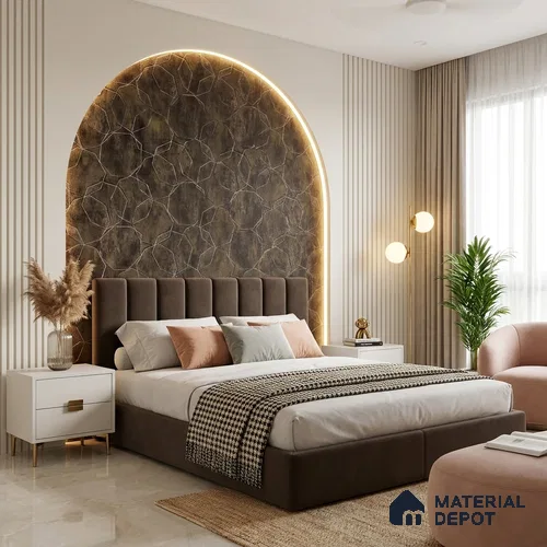 1341 | 10 Meter x 21 Inches Patterned Look Wallpaper - 57.41 Sq. Ft. | Minimum 15% wastage during installation