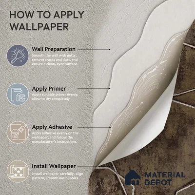 1341 | 10 Meter x 21 Inches Patterned Look Wallpaper - 57.41 Sq. Ft. | Minimum 15% wastage during installation
