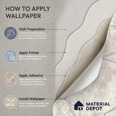 1342 | 10 Meter x 21 Inches Patterned Look Wallpaper - 57.41 Sq. Ft. | Minimum 15% wastage during installation
