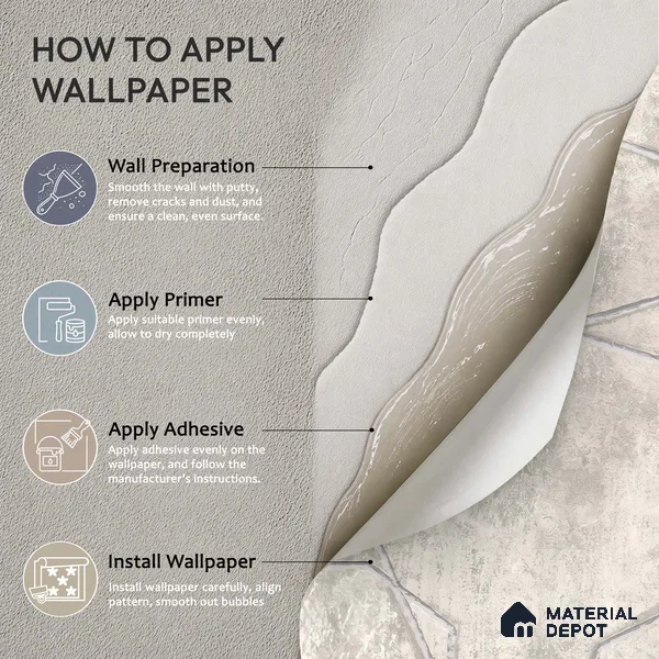 1342 | 10 Meter x 21 Inches Patterned Look Wallpaper - 57.41 Sq. Ft. | Minimum 15% wastage during installation