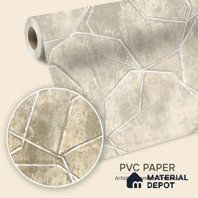 1343 | 10 Meter x 21 Inches Patterned Look Wallpaper - 57.41 Sq. Ft. | Minimum 15% wastage during installation