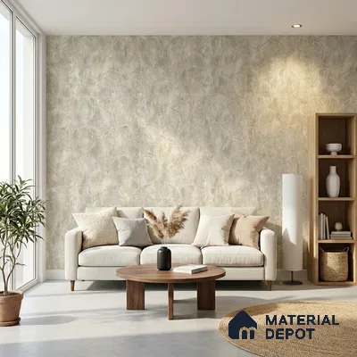 1343 | 10 Meter x 21 Inches Patterned Look Wallpaper - 57.41 Sq. Ft. | Minimum 15% wastage during installation