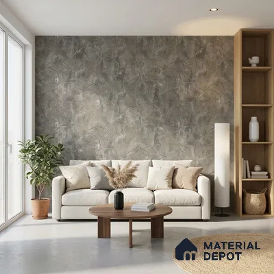 1344 | 10 Meter x 21 Inches Patterned Look Wallpaper - 57.41 Sq. Ft. | Minimum 15% wastage during installation