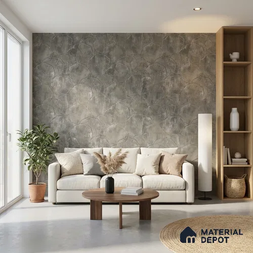 1344 | 10 Meter x 21 Inches Patterned Look Wallpaper - 57.41 Sq. Ft. | Minimum 15% wastage during installation