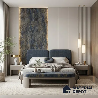 1345 | 10 Meter x 21 Inches Patterned Look Wallpaper - 57.41 Sq. Ft. | Minimum 15% wastage during installation