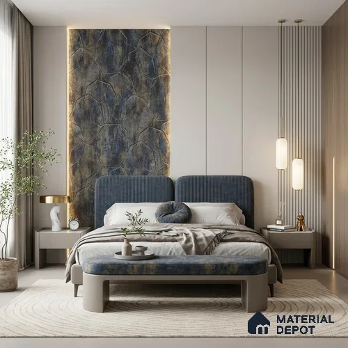 1345 | 10 Meter x 21 Inches Patterned Look Wallpaper - 57.41 Sq. Ft. | Minimum 15% wastage during installation