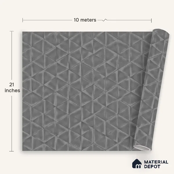 1347 | 10 Meter x 21 Inches Texture Look Wallpaper - 57.41 Sq. Ft. | Minimum 15% wastage during installation