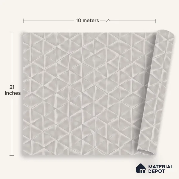 1348 | 10 Meter x 21 Inches Texture Look Wallpaper - 57.41 Sq. Ft. | Minimum 15% wastage during installation