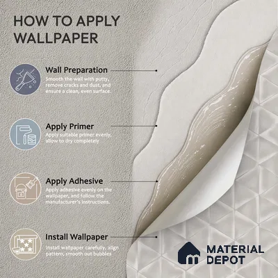 1348 | 10 Meter x 21 Inches Texture Look Wallpaper - 57.41 Sq. Ft. | Minimum 15% wastage during installation