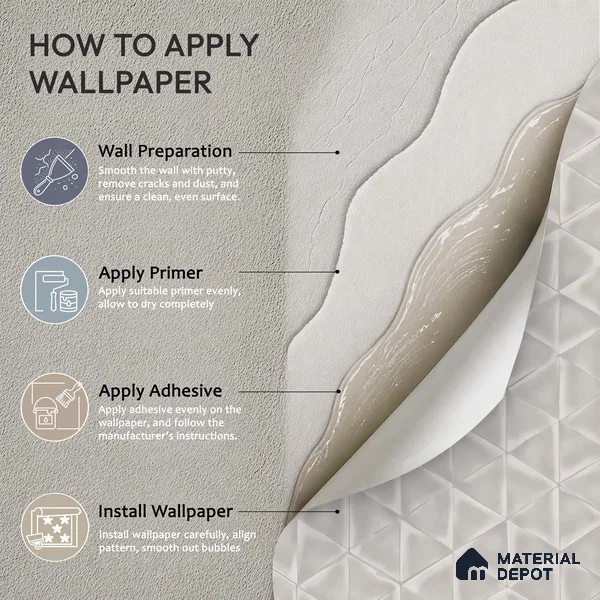 1348 | 10 Meter x 21 Inches Texture Look Wallpaper - 57.41 Sq. Ft. | Minimum 15% wastage during installation