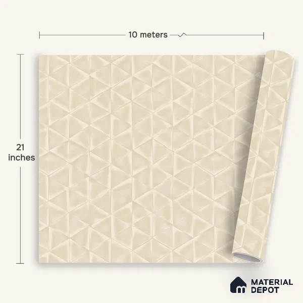 1349 | 10 Meter x 21 Inches Texture Look Wallpaper - 57.41 Sq. Ft. | Minimum 15% wastage during installation