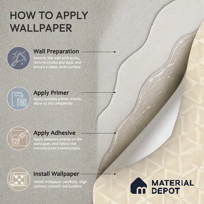 1349 | 10 Meter x 21 Inches Texture Look Wallpaper - 57.41 Sq. Ft. | Minimum 15% wastage during installation