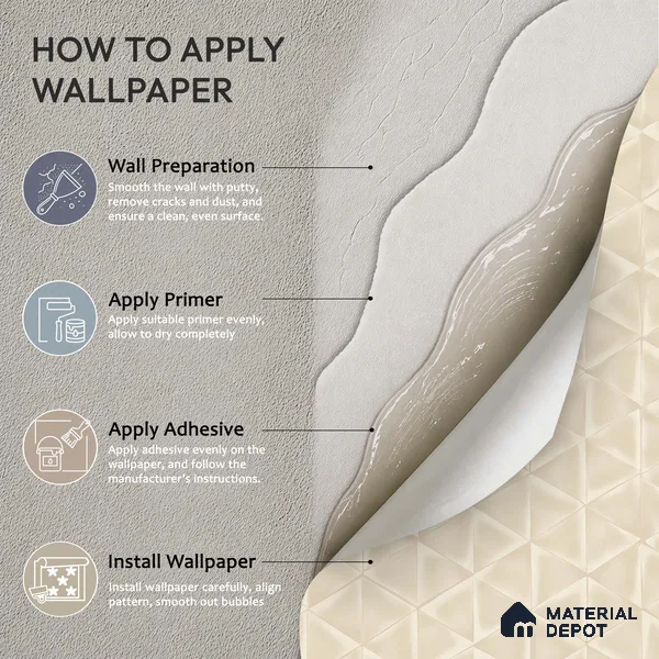 1349 | 10 Meter x 21 Inches Texture Look Wallpaper - 57.41 Sq. Ft. | Minimum 15% wastage during installation