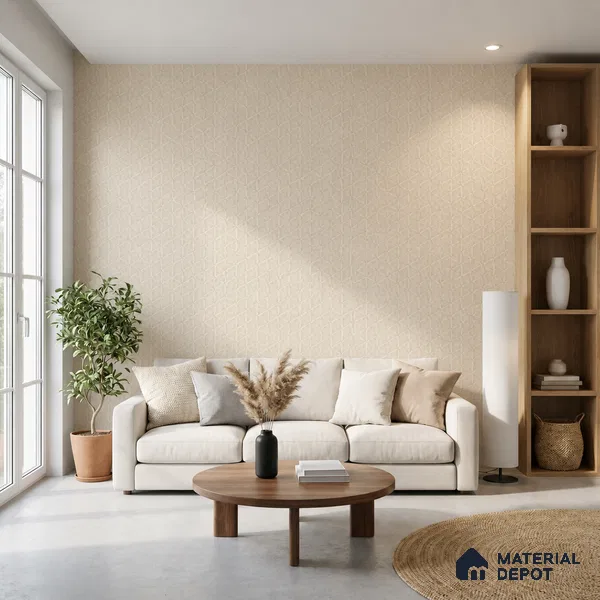 1349 | 10 Meter x 21 Inches Texture Look Wallpaper - 57.41 Sq. Ft. | Minimum 15% wastage during installation