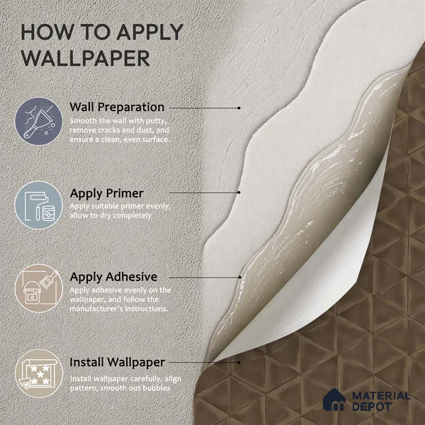 1350 | 10 Meter x 21 Inches Texture Look Wallpaper - 57.41 Sq. Ft. | Minimum 15% wastage during installation