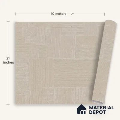 1351 | 10 Meter x 21 Inches Texture Look Wallpaper - 57.41 Sq. Ft. | Minimum 15% wastage during installation