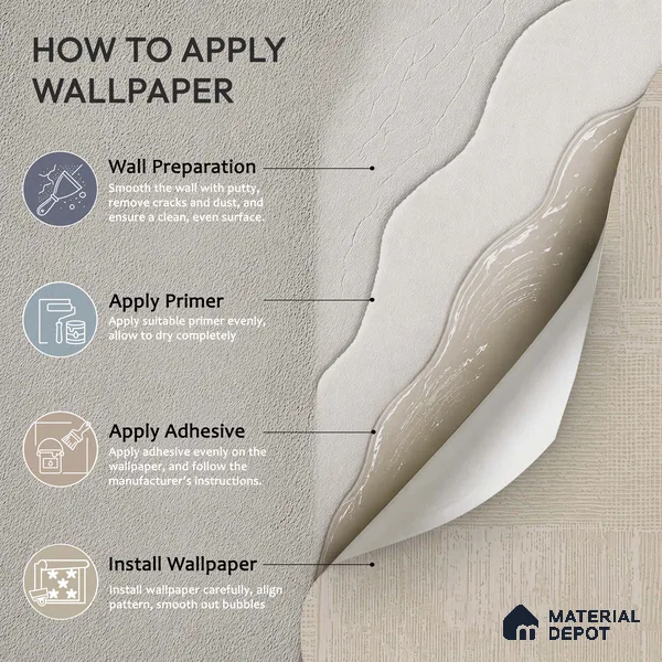 1351 | 10 Meter x 21 Inches Texture Look Wallpaper - 57.41 Sq. Ft. | Minimum 15% wastage during installation