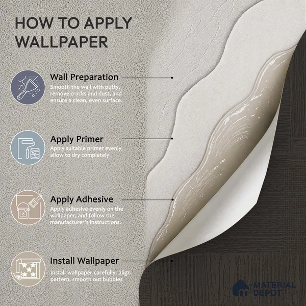 1352 | 10 Meter x 21 Inches Texture Look Wallpaper - 57.41 Sq. Ft. | Minimum 15% wastage during installation