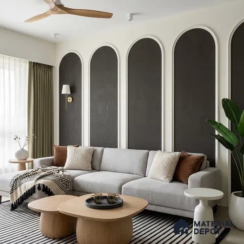 1352 | 10 Meter x 21 Inches Texture Look Wallpaper - 57.41 Sq. Ft. | Minimum 15% wastage during installation
