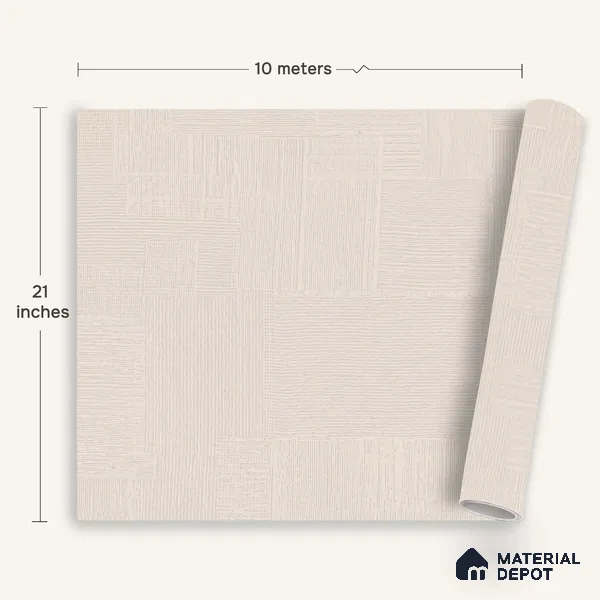 1354 | 10 Meter x 21 Inches Texture Look Wallpaper - 57.41 Sq. Ft. | Minimum 15% wastage during installation