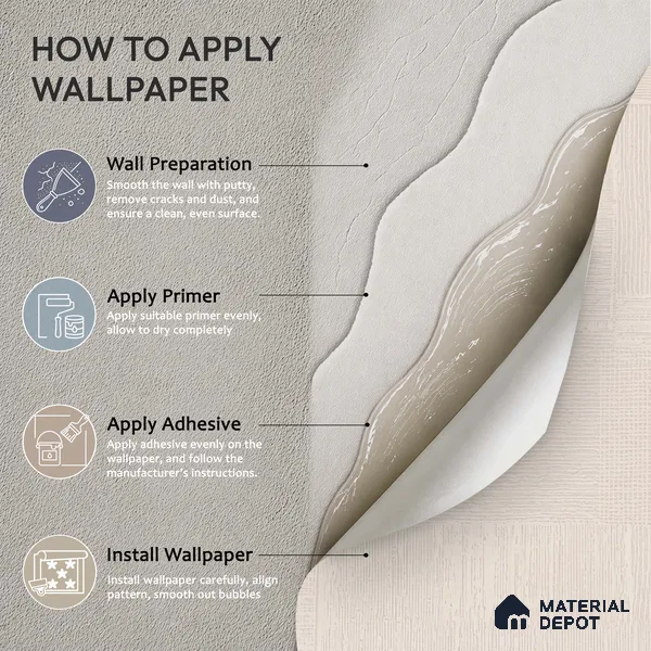 1354 | 10 Meter x 21 Inches Texture Look Wallpaper - 57.41 Sq. Ft. | Minimum 15% wastage during installation