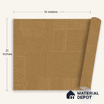 1355 | 10 Meter x 21 Inches Texture Look Wallpaper - 57.41 Sq. Ft. | Minimum 15% wastage during installation