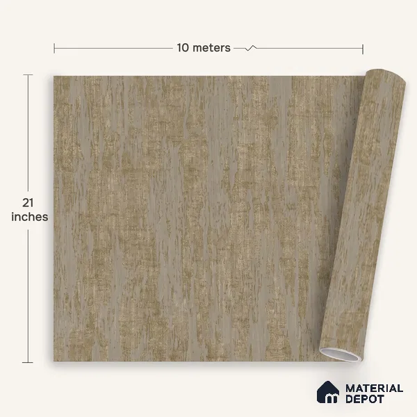 1357 | 10 Meter x 21 Inches Texture Look Wallpaper - 57.41 Sq. Ft. | Minimum 15% wastage during installation