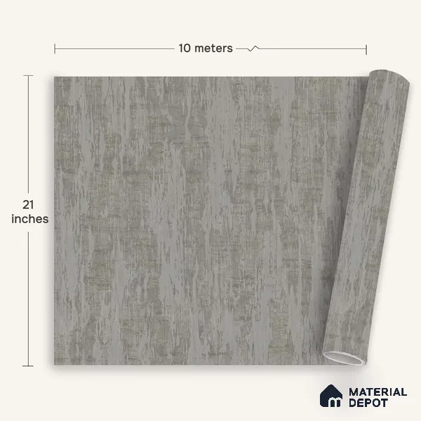 1360 | 10 Meter x 21 Inches Texture Look Wallpaper - 57.41 Sq. Ft. | Minimum 15% wastage during installation