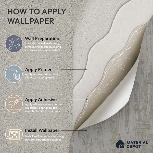 1360 | 10 Meter x 21 Inches Texture Look Wallpaper - 57.41 Sq. Ft. | Minimum 15% wastage during installation