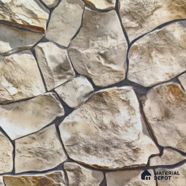 WP-1421 | 9.5 Meter x 21 Inches Stone Look Wallpaper - 54 Sq. Ft.  | Minimum 15% wastage during installation