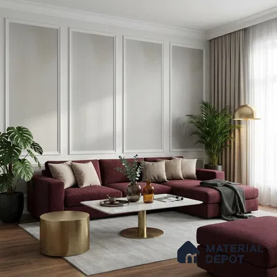 MH 273 | 10 Meter x 21 Inches Plain Look Wallpaper - 57.37 Sq. Ft.
