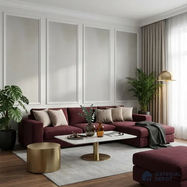 MH 273 | 10 Meter x 21 Inches Plain Look Wallpaper - 57.37 Sq. Ft.