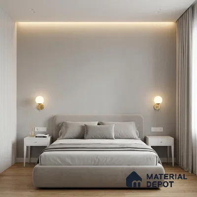 MH 272 | 10 Meter x 21 Inches Plain Look Wallpaper - 57.37 Sq. Ft.