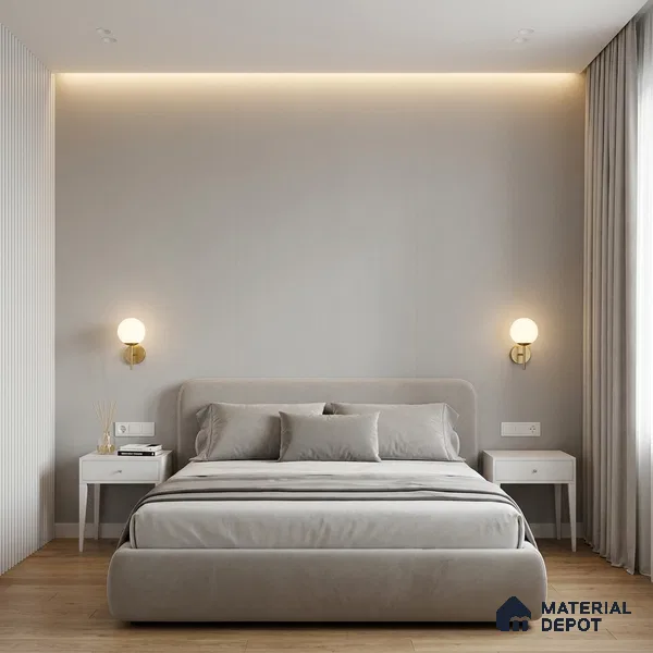MH 272 | 10 Meter x 21 Inches Plain Look Wallpaper - 57.37 Sq. Ft.