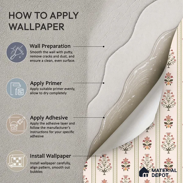 African Boho Paisley Motifs Wallpaper Blended with Hand-Drawn Floral Geometry | WP 05269 Canvas | 250 GSM WP01CNF Paper | (MOQ = 30 Sq. Ft.)