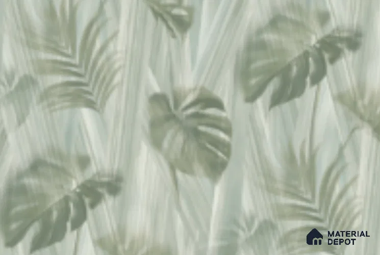 99032-1 | 5 Meter x 42 Inch PVC Florals Look Wallpaper - 57 Sq. Ft.