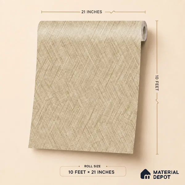 A78303 | 10 Meter x 21 Inches Texture Look Wallpaper - 57.41 Sq. Ft.