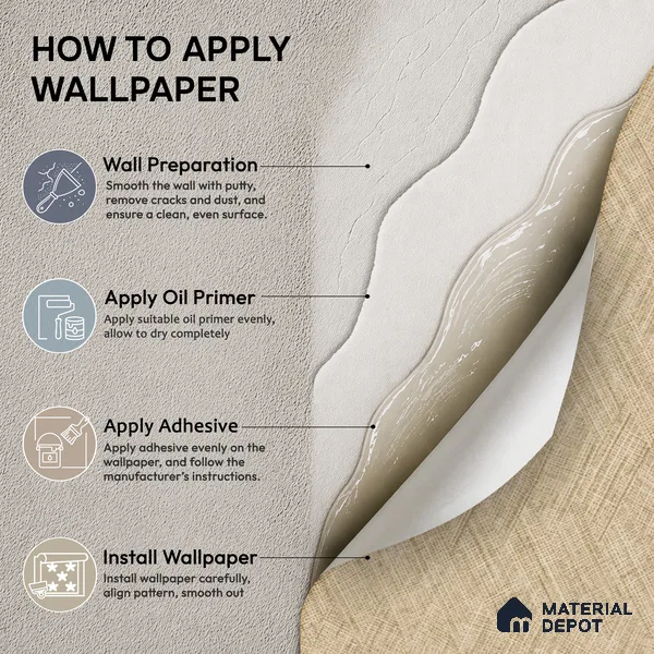A78303 | 10 Meter x 21 Inches Texture Look Wallpaper - 57.41 Sq. Ft.