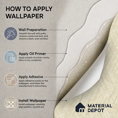 A78302 | 10 Meter x 21 Inches Texture Look Wallpaper - 57.41 Sq. Ft.