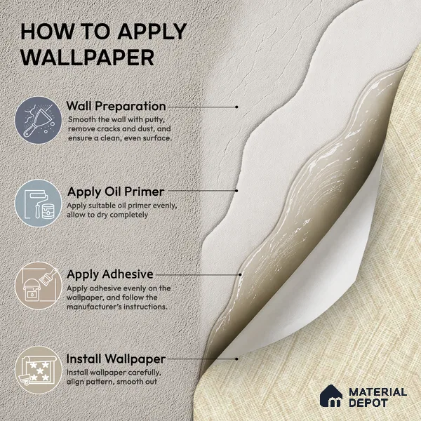 A78302 | 10 Meter x 21 Inches Texture Look Wallpaper - 57.41 Sq. Ft.