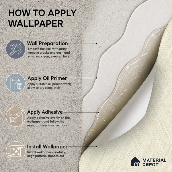 A78301 | 10 Meter x 21 Inches Texture Look Wallpaper - 57.41 Sq. Ft.