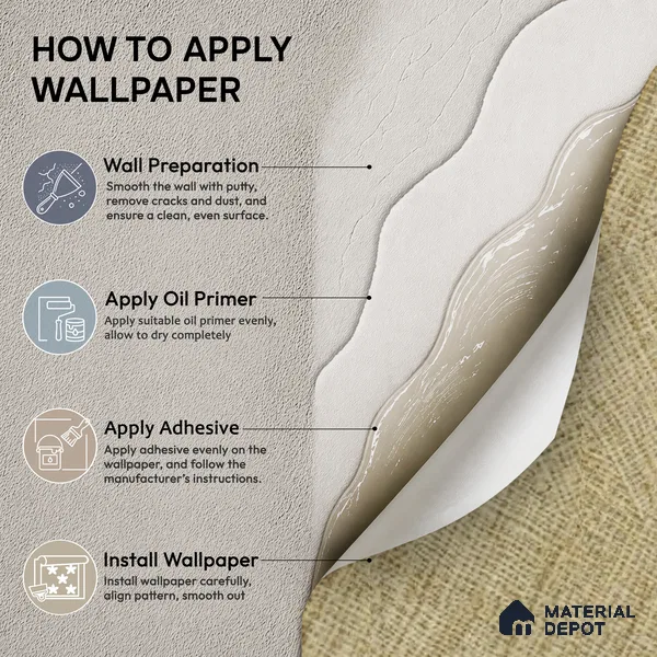 A78306 | 10 Meter x 21 Inches Texture Look Wallpaper - 57.41 Sq. Ft.