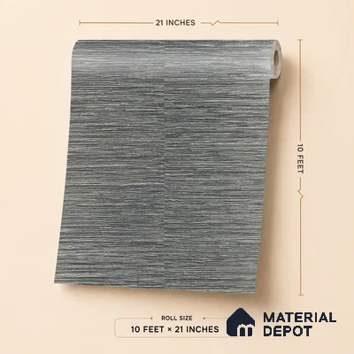 A77905 | 10 Meter x 21 Inches Texture Look Wallpaper - 57.41 Sq. Ft.