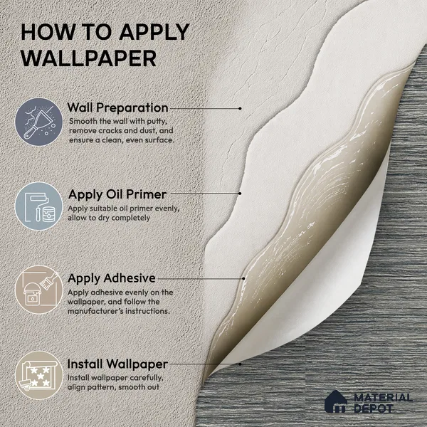 A77905 | 10 Meter x 21 Inches Texture Look Wallpaper - 57.41 Sq. Ft.