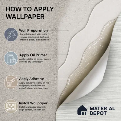 A77901 | 10 Meter x 21 Inches Texture Look Wallpaper - 57.41 Sq. Ft.